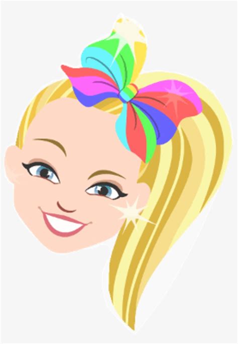 jojo siwa cartoon face